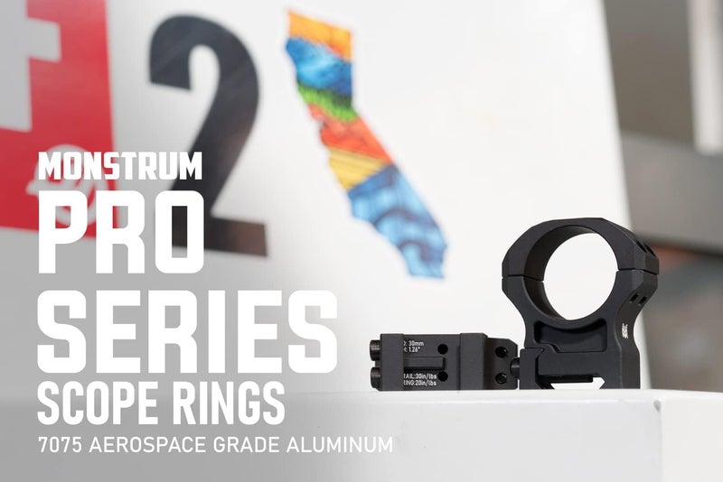 Monstrum Store Pro Series 7075 Aluminum Scope Rings - Image 2
